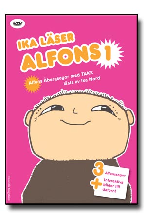 Ika läser Alfons 1 - DVD