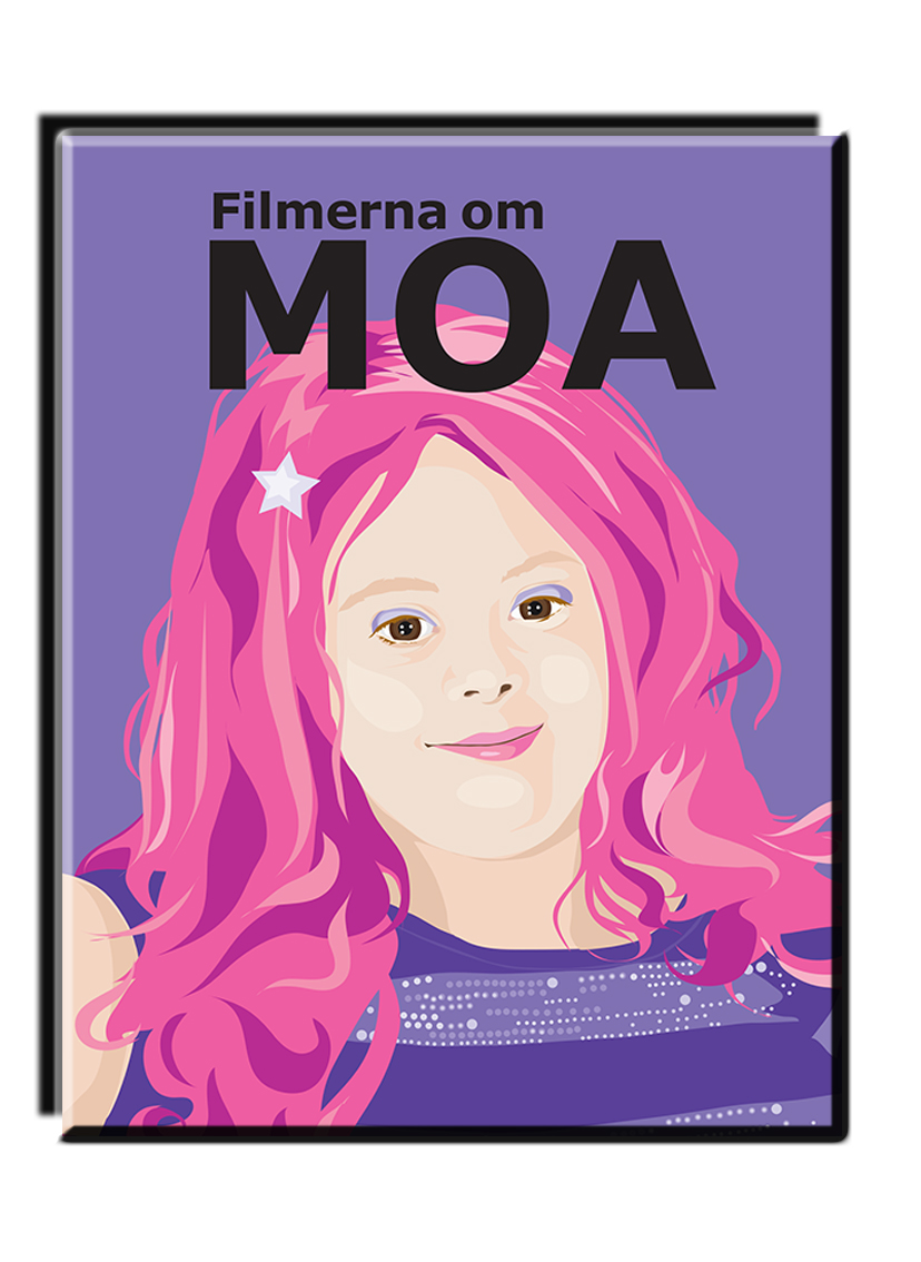 Filmerna om Moa - DVD med 5 filmer
